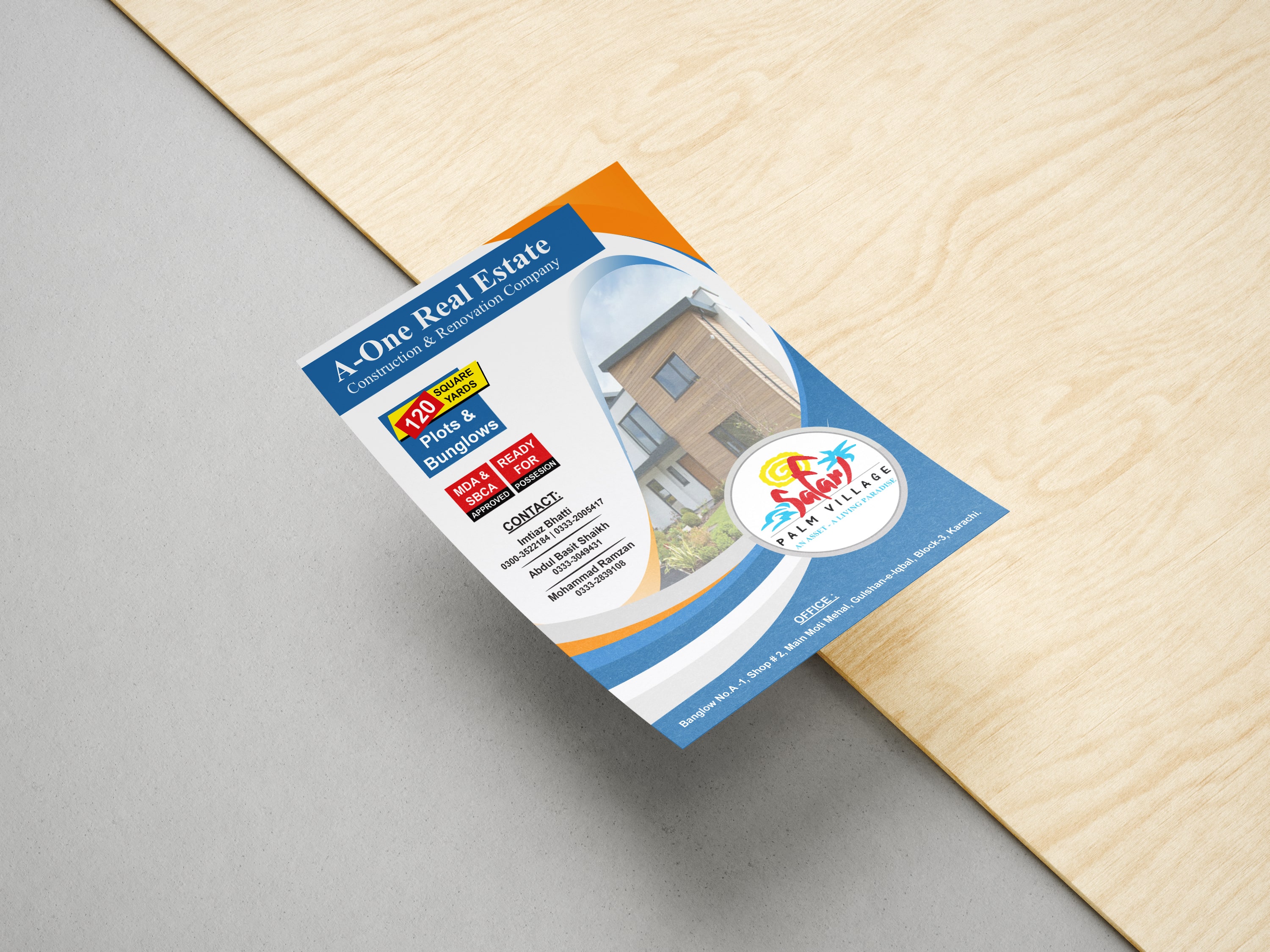 A5 Flyer Catalog Design for Business Promotion in London