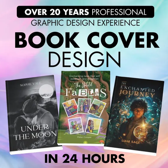 Book cover design Services in London 2026 for authors and publishers