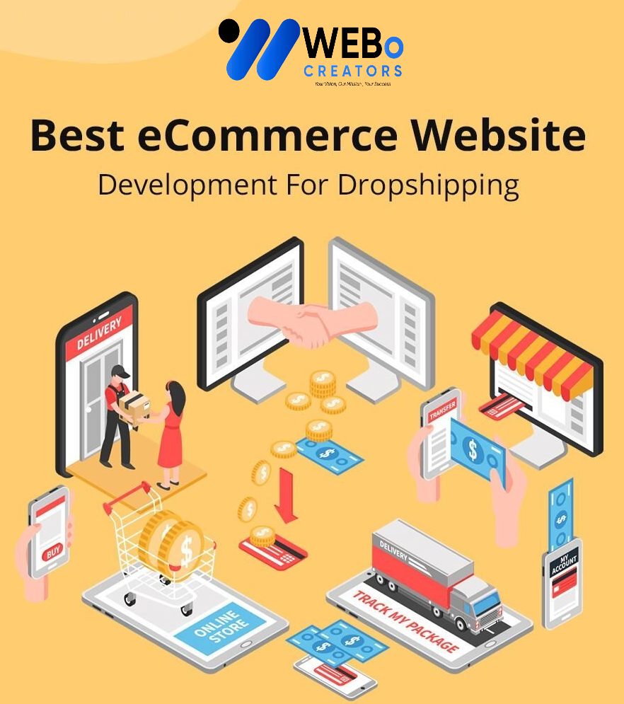 Modern Shopify dropshipping store design for online selling in London 2026